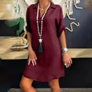 Women's Vintage Blouse Dress - blackbeads