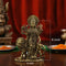Standing Precision-Crafted Fine Brass Durga Maa Idol | 6 Inch - By Trendia