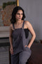 Women’s Comfy Jumpsuit with adjustable straps - Blackbeads