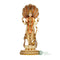 12" LORD VISHNU STANDING WITH SNAKE GOLD PAINTING