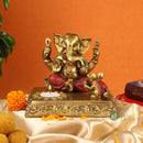 6*5 GANESH WITH CANDLE HOLDER