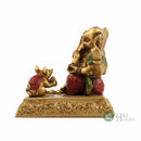 6*5 GANESH WITH CANDLE HOLDER