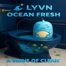 Toilet Bowl Cleaning Bottle With Ocean/Lemon/Peach Scent (Ocean)