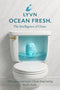Toilet Bowl Cleaning Bottle With Ocean/Lemon/Peach Scent (Ocean)