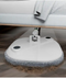 Washing Wet Dry microfiber round mop with bucket