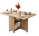 Space Saving Folding & Movable Dining Table