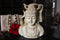 8" LORD SHIVA HEAD CARVING ANTIQUE FINE