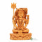 8" SHIVA SITTING FINE CARVING SPECIAL